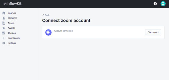 Screenshot showing select user