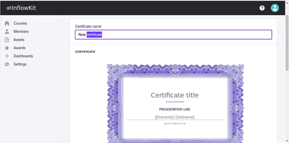 Creating certificates