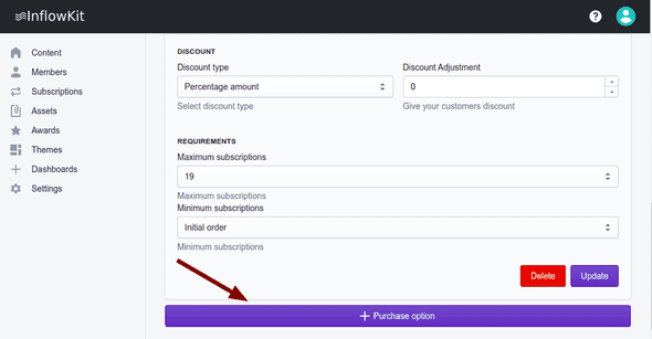 Screenshot select content